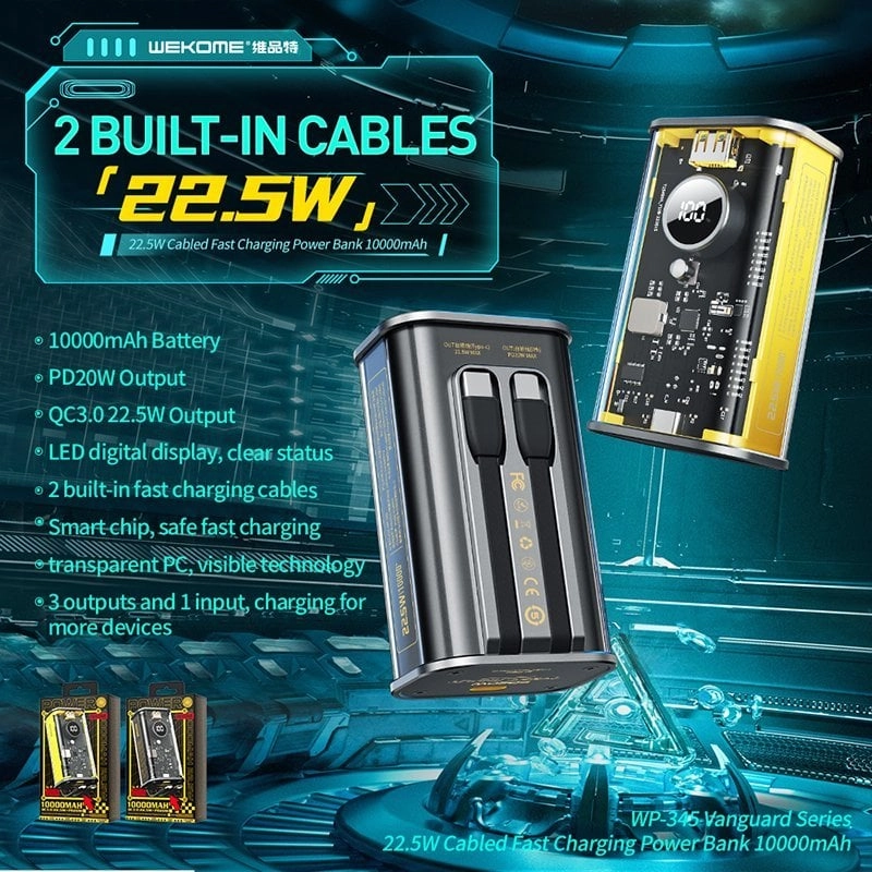 Wekome WEKOME WP-345 Vanguard Series Powerbank