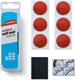Weldtite Tire patches set PUNCTURE RED