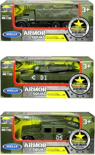 Welly Welly Military cars 1:60 in