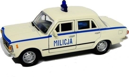 Welly Fiat 125p 1:39 Militia white