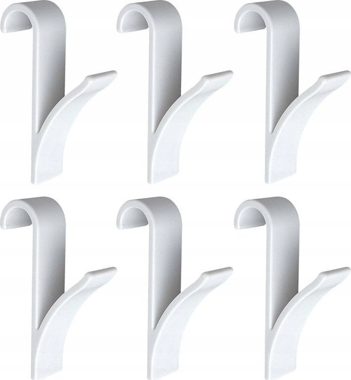 Wenko White hooks hangers for a