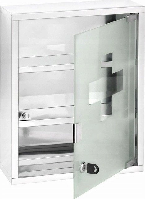 Wenko MEDICINE CHEST lockable first aid