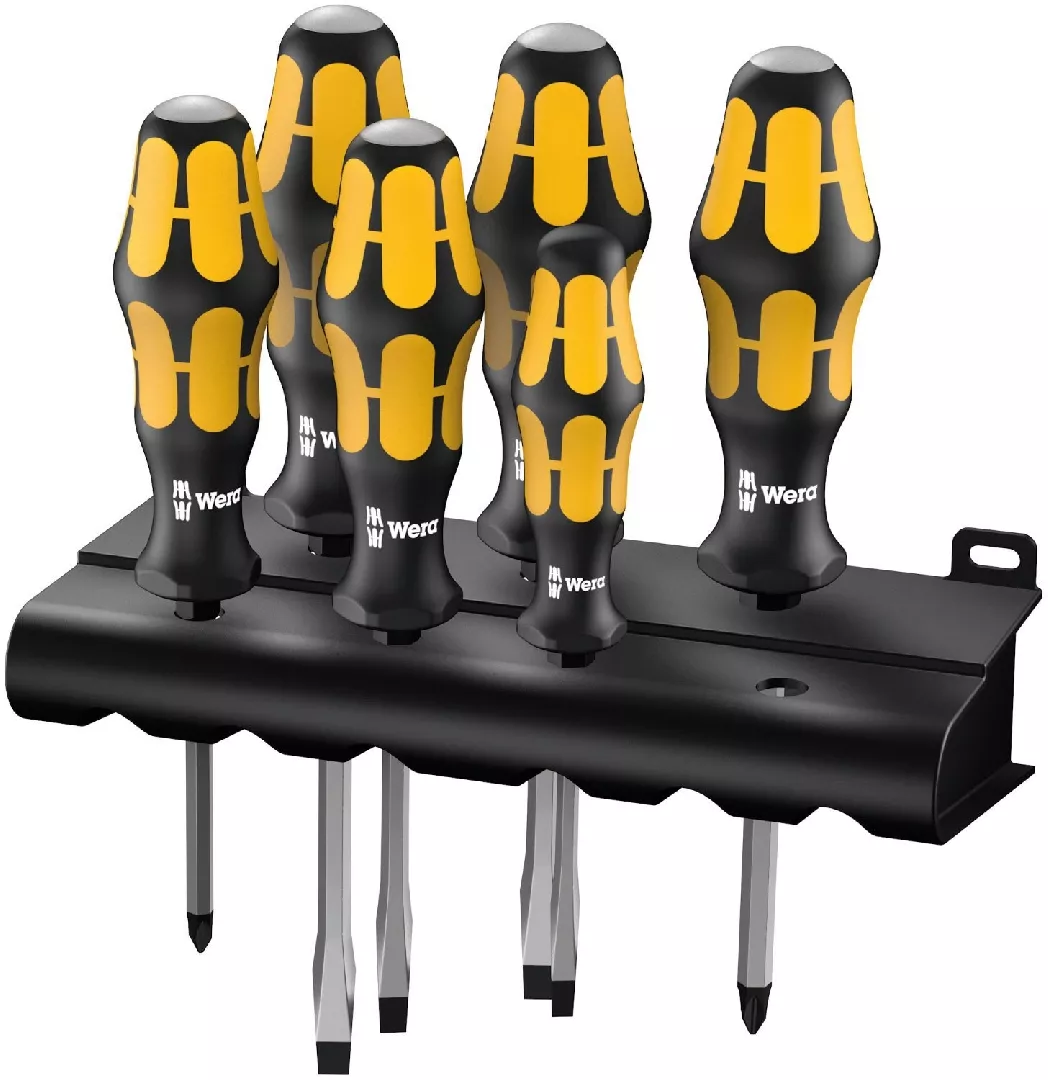 Wera 932/6 Kraftform Set Standard screwdriver