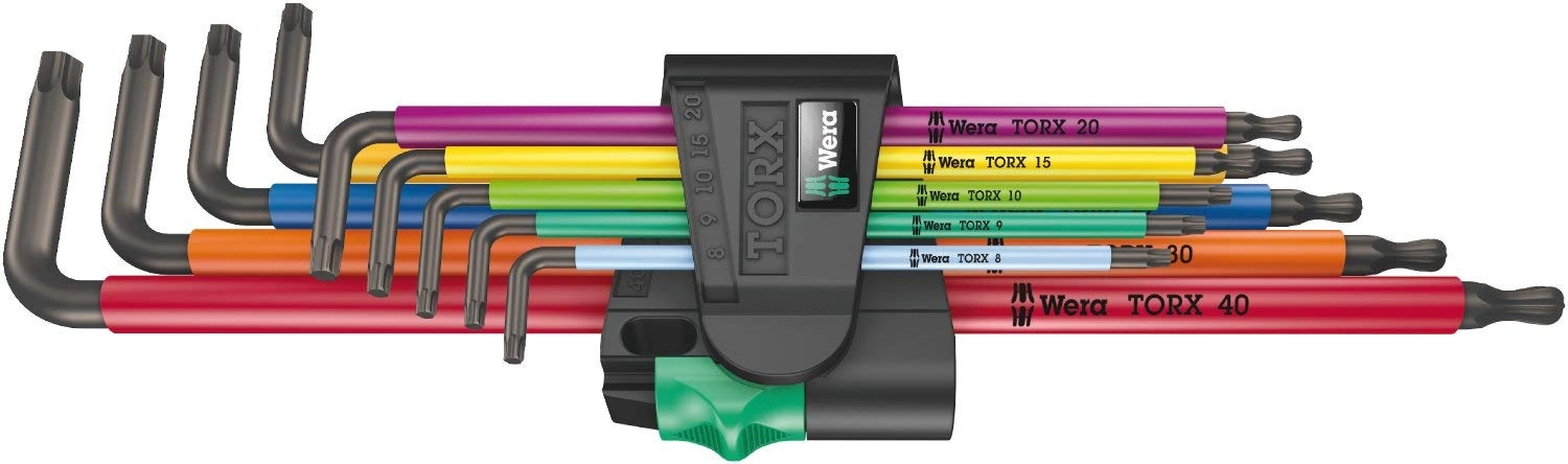 Wera angle key set 967/9 TX
