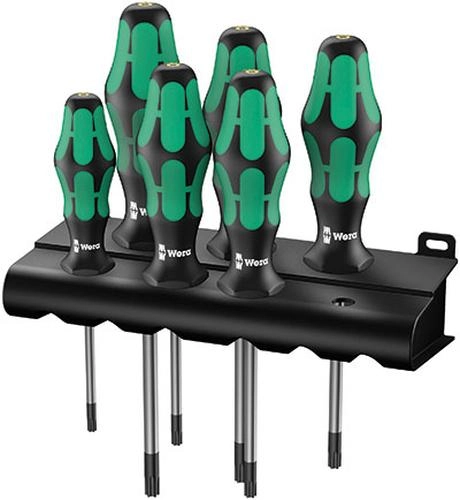 WERA 367/6 Rack screwdriver set 05028062001