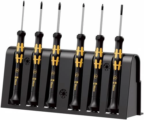 Wera set of 6 precision screwdrivers