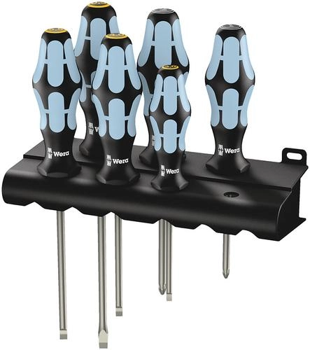 Wera 3334/3355/6 screwdriver set stainless steel