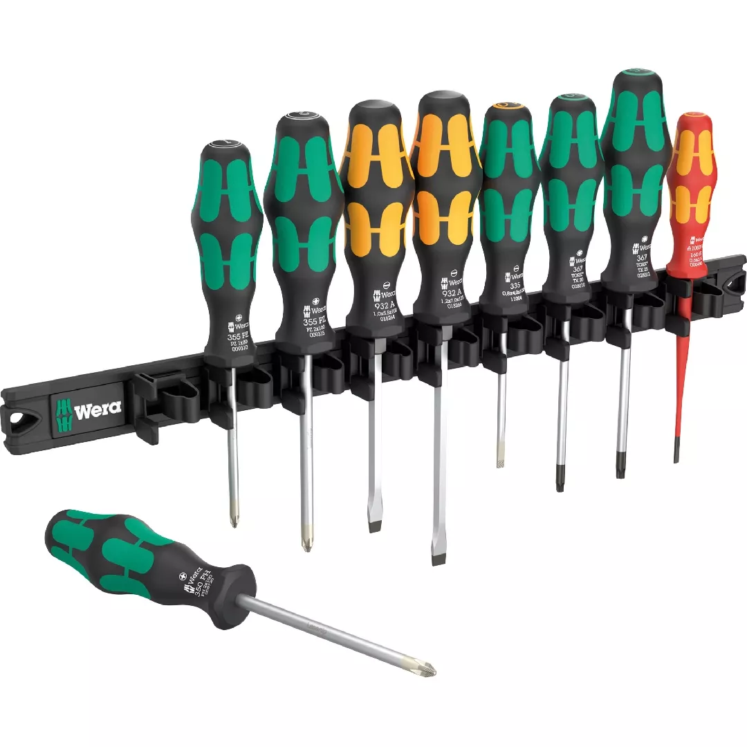 Wera 9650 magnetic strip Kraftform screwdriver