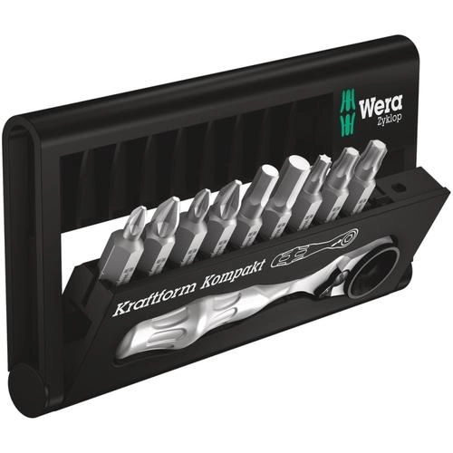 Wera Bit-Check Set 10 Zyklop Mini