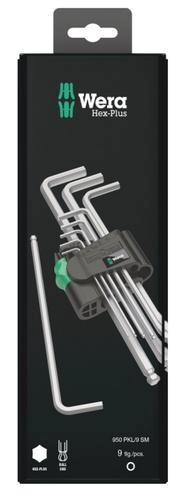 METRIC L-KEY SET WITH HEX PLUS