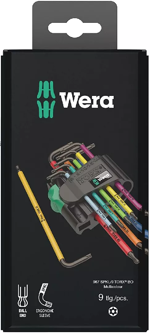 Wera Set of Torx L-key keys