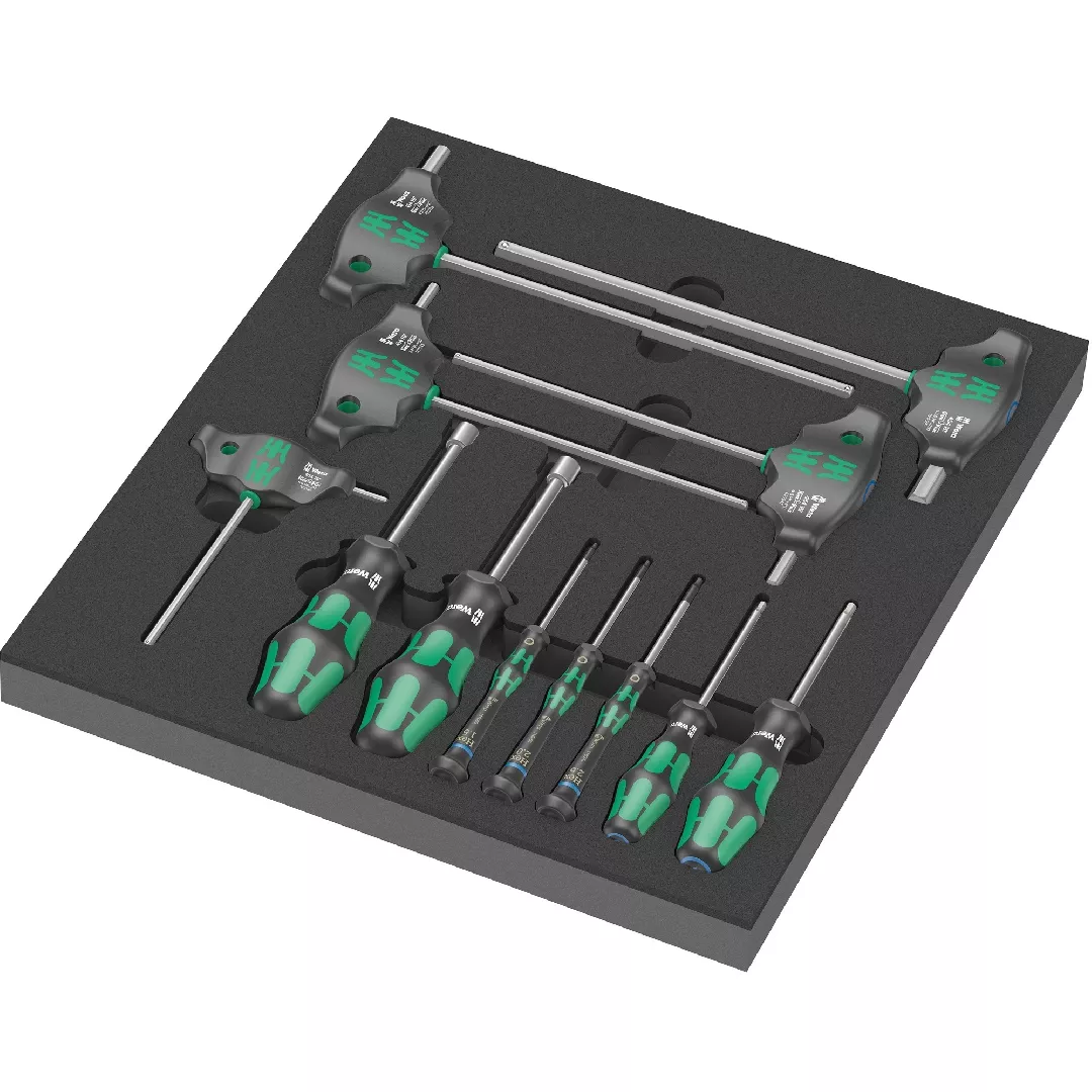 Wera 9713 foam insert Hex screwdriver