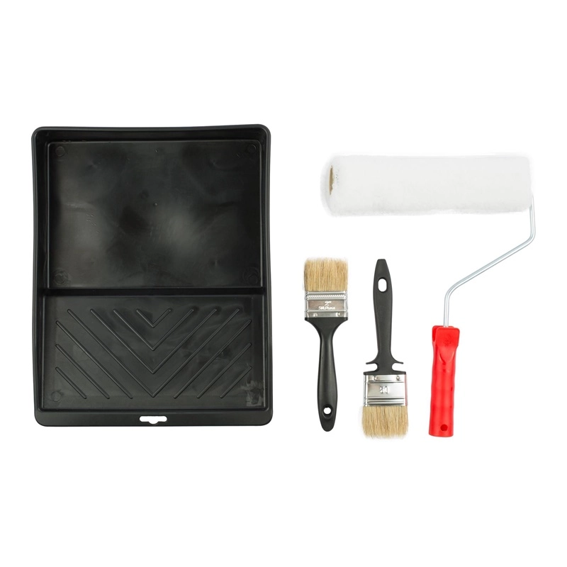 SET TRAY  2BRUSHES AND ROLLER 23CM