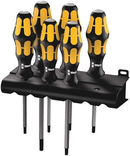 Wera a set of 6 screwdrivers