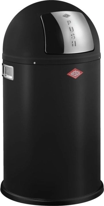 Wesco waste bin Matte black waste
