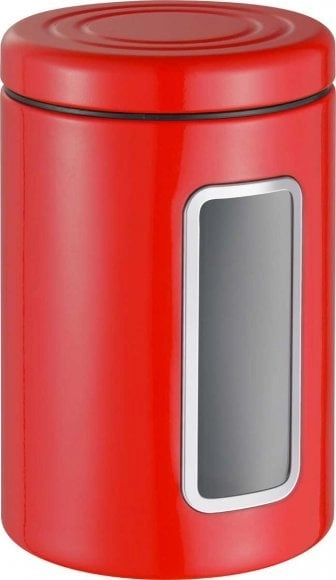 Wesco Red container with window Classic