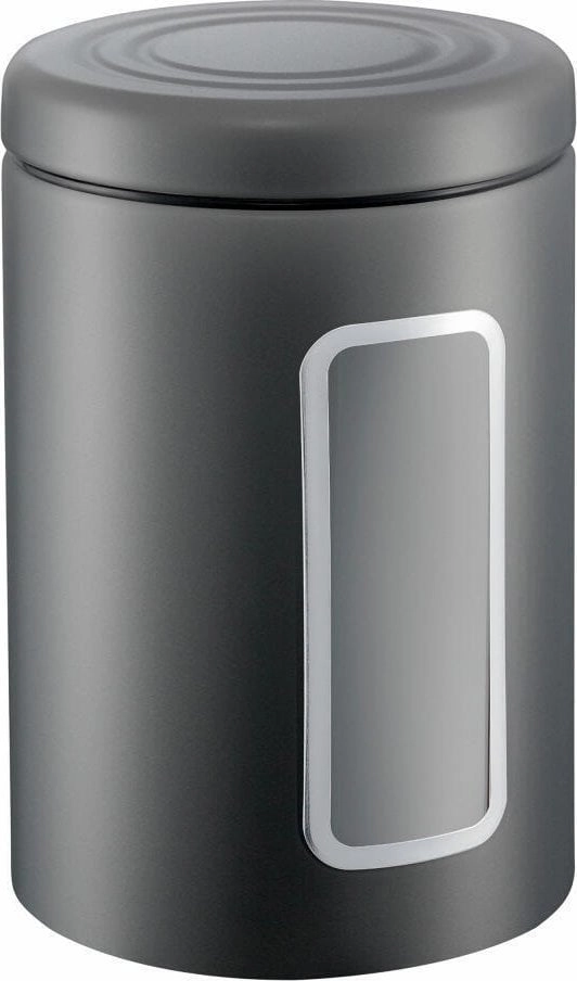 Wesco Matt graphite container with window