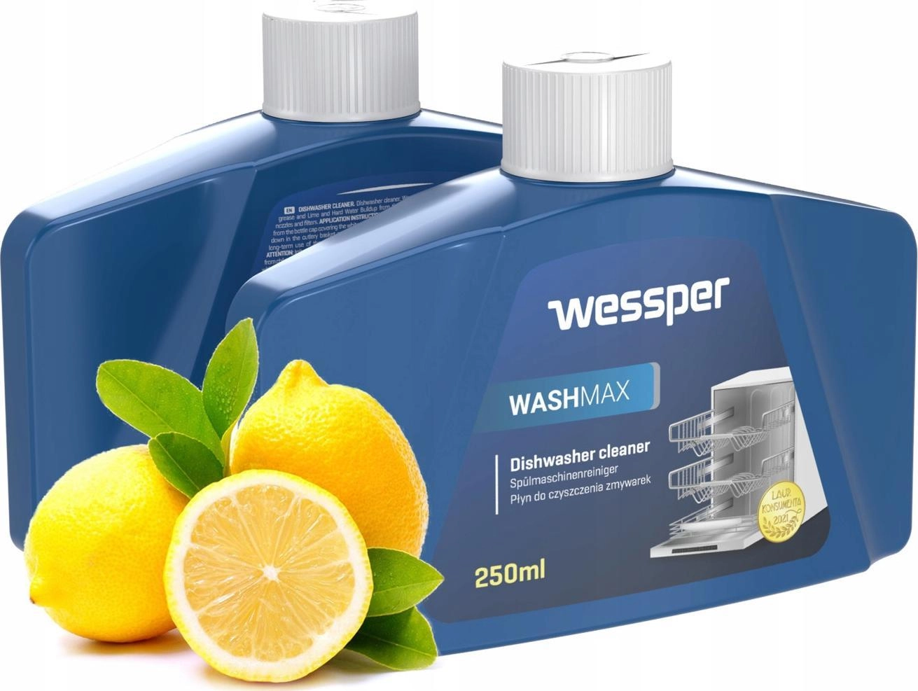 Wessper Czyścik Płyn Czyszczenia Zmywarki cytrynowy