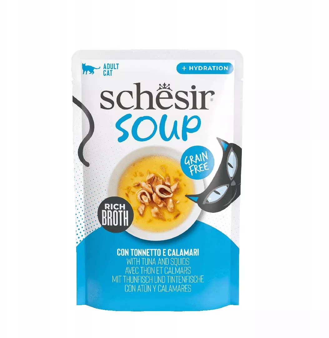 Soup  wet food  for cats  tuna