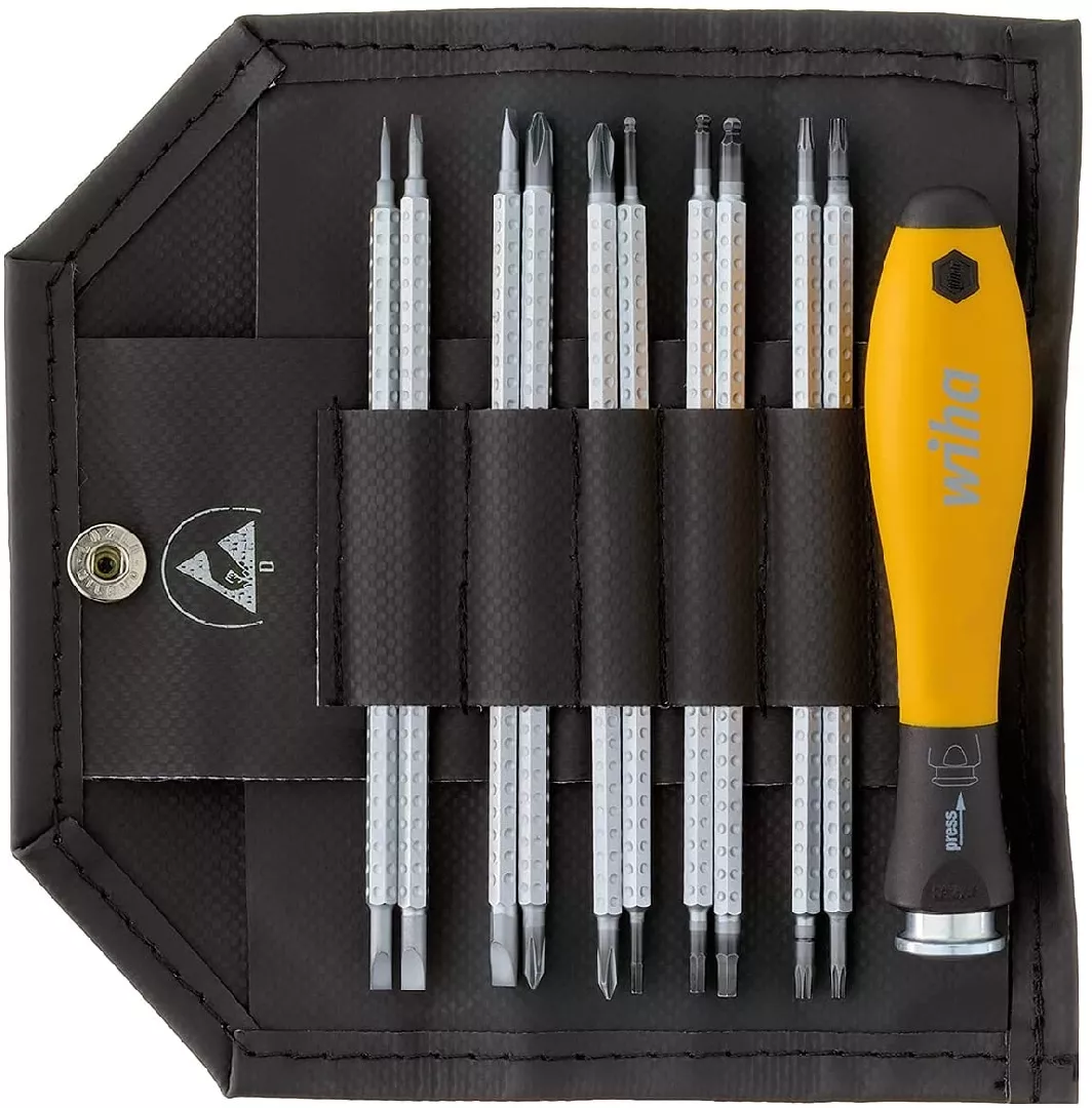 Wiha screwdriver with interchangeable blades System4