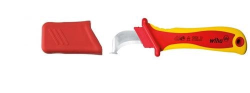 Wiha Wire stripping knife with insulated