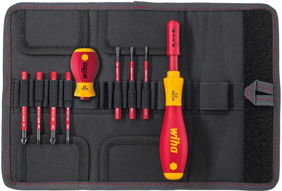 Wiha Screwdriver and bit set slimVario