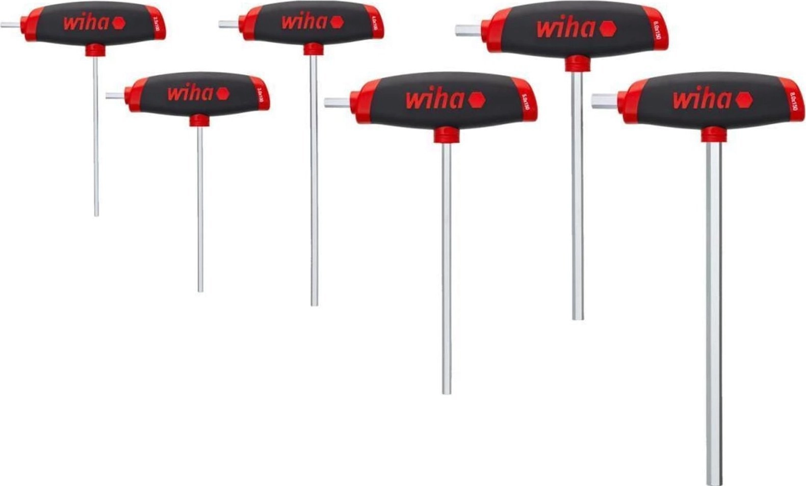 Wiha L-key with cross-handle Set ComfortGrip