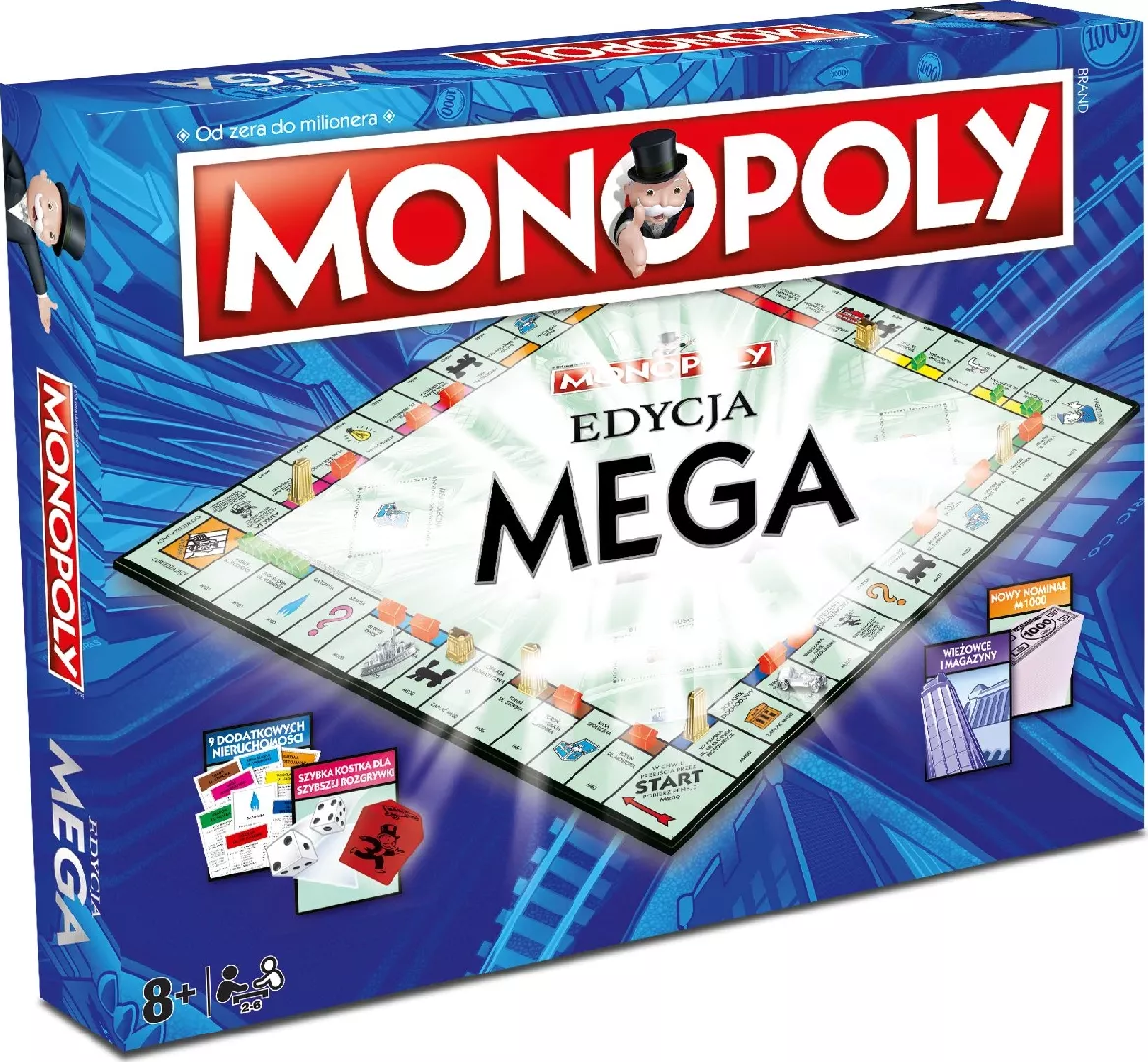 MONOPOLY Mega Monopoly WM00005 42222 WM00005-POL-6
