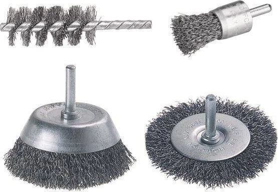 Wolfcraft wolfcraft Wire brush set 4