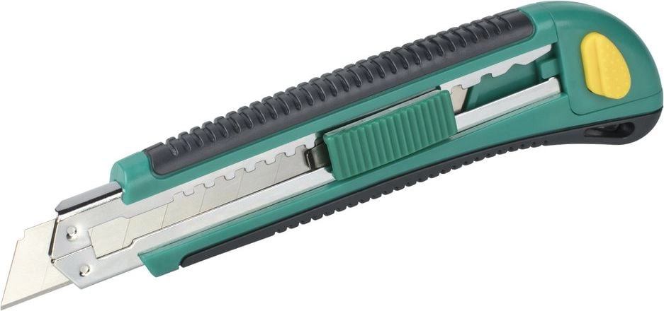 Wolfcraft Lightweight 3-blade knife 18mm (4138000)