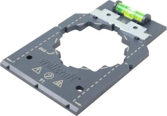 WOLFCRAFT TEMPLATE FOR INSTALLING ELECTRICAL SOCKETS