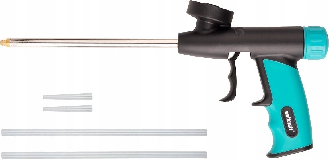 Wolfcraft glue gun. WOLFCRAFT assembly foam