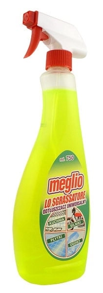 MEGLIO DEGREASING LIQUID. 750ML LEMON MEGILO