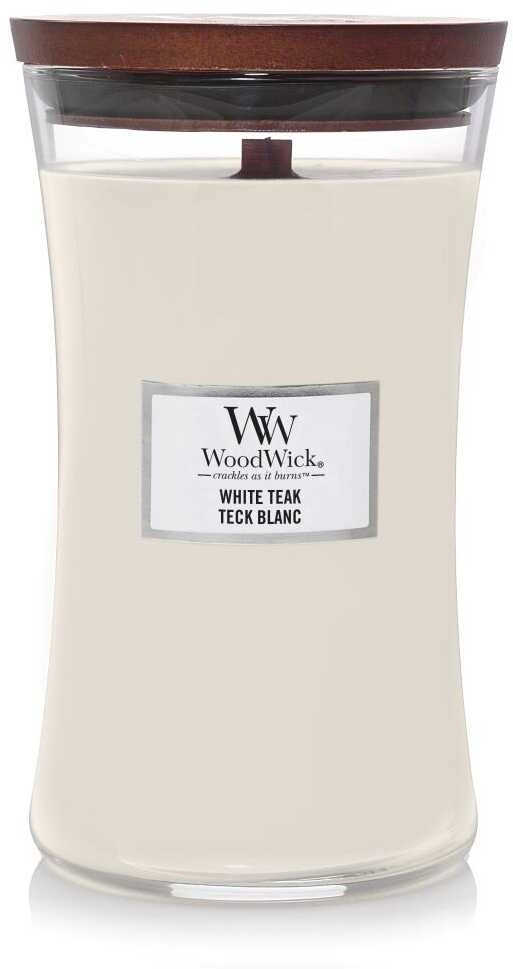 WoodWick Aromatic candle (White Teak)  609
