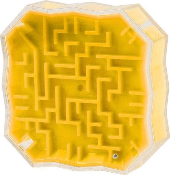 Yellow maze puzzle game 21051 5905991036173