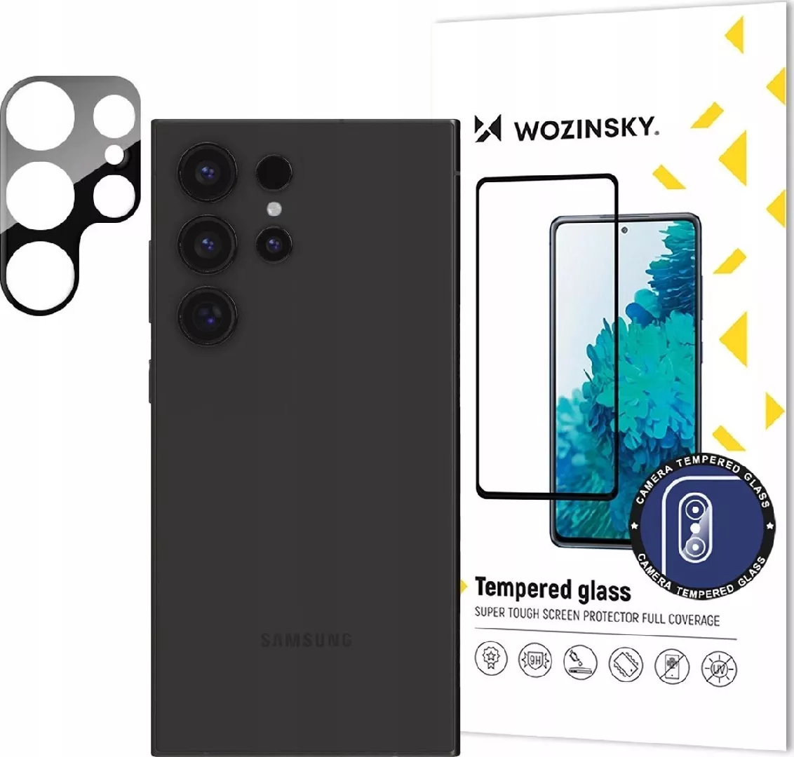 Wozinsky Szkło hartowane 9H na aparat