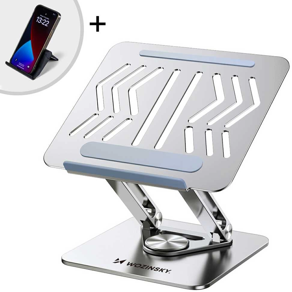 Wozinsky 360° laptop stand  silver +