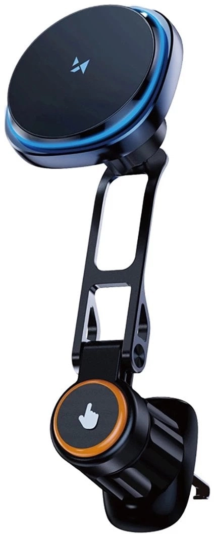 Wozinsky WCT5-6S2Y car holder with Qi/MagSafe