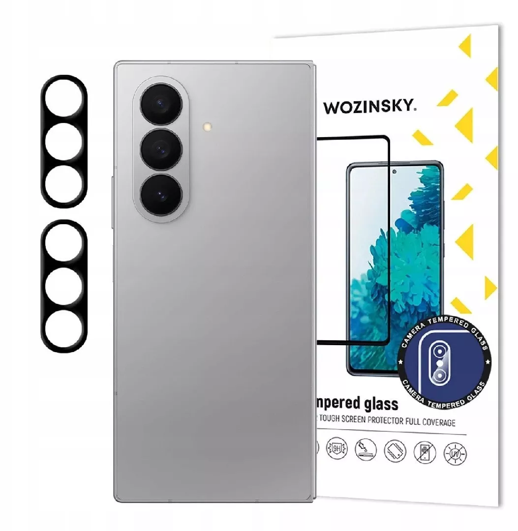 Black Wozinsky Full Camera Glass for