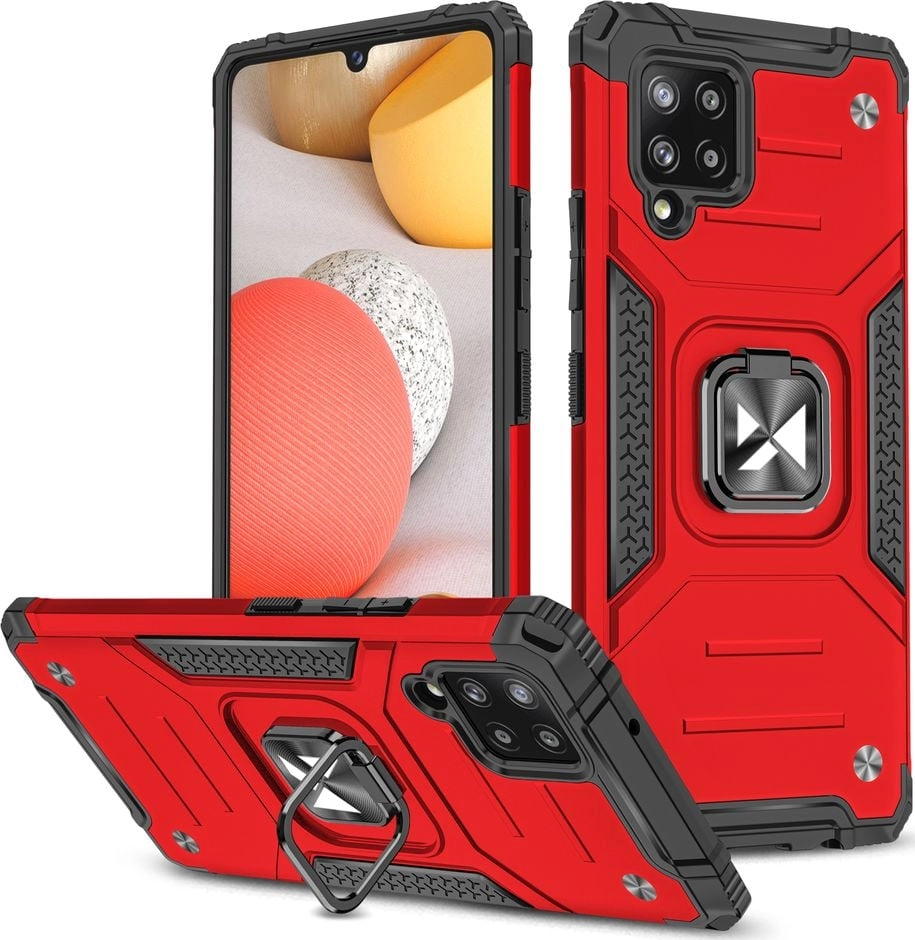 Wozinsky Ring Armor Case Kickstand Tough