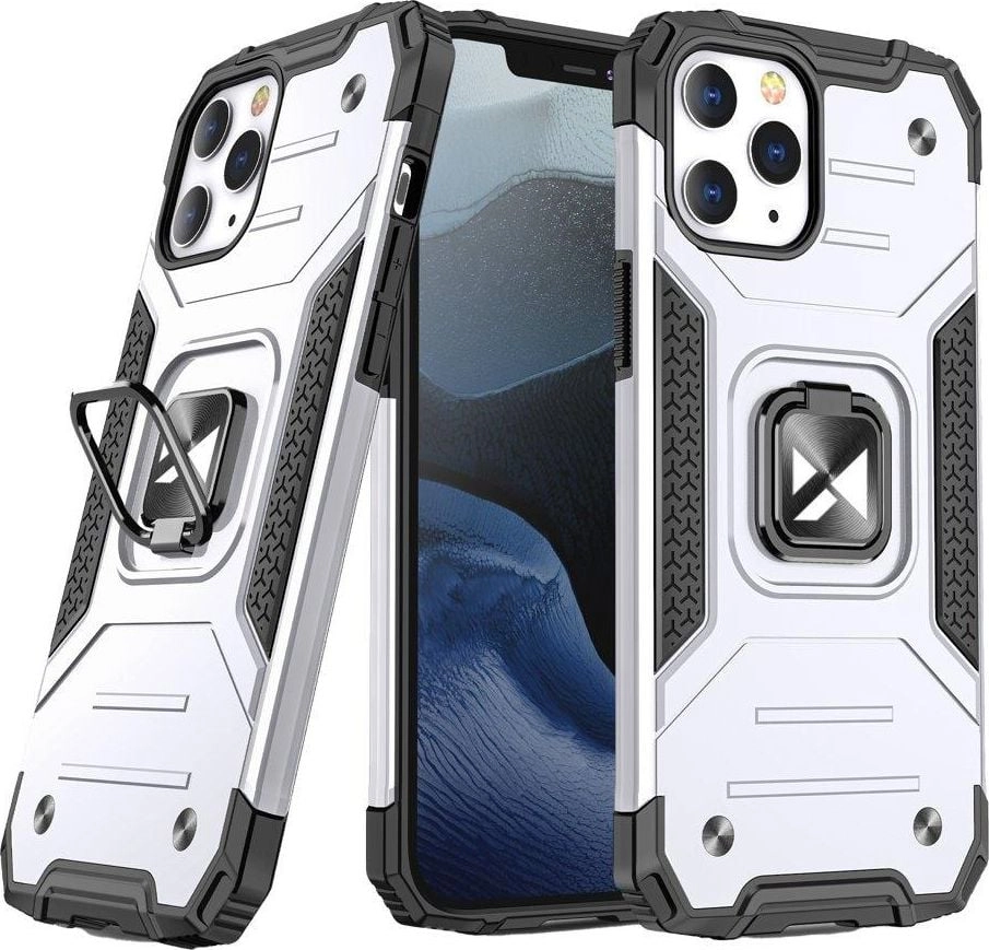 Wozinsky Ring Armor Case Kickstand Tough