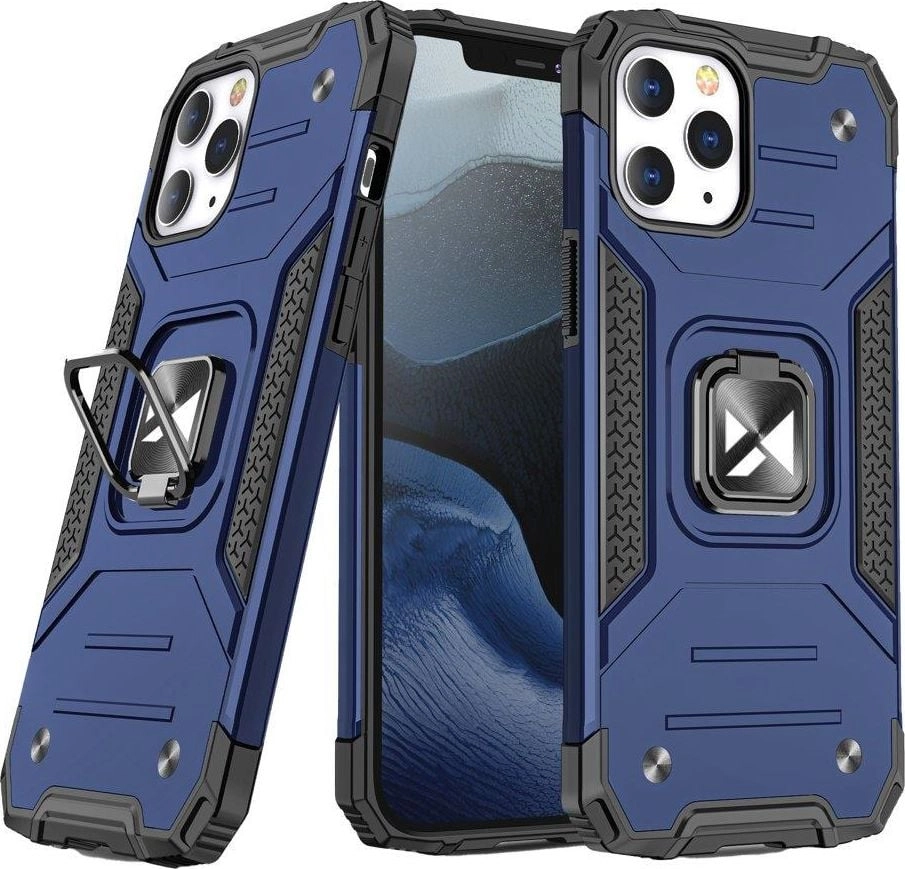 Wozinsky Ring Armor Case Kickstand Tough