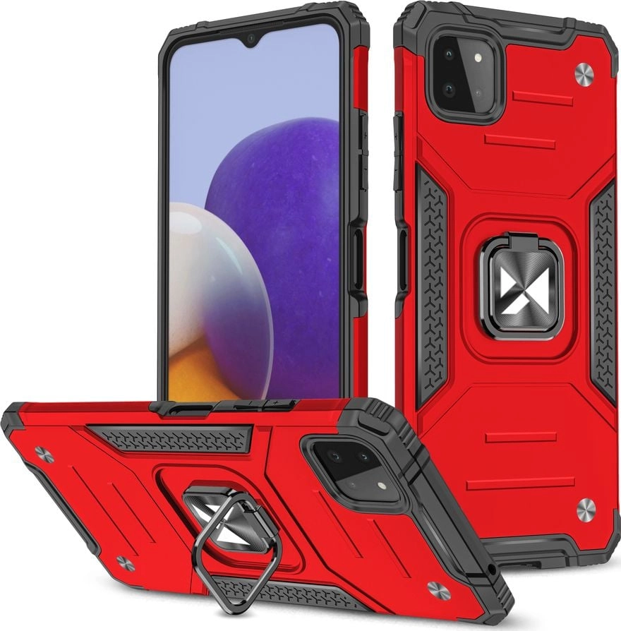 Wozinsky Ring Armor Case Kickstand Tough