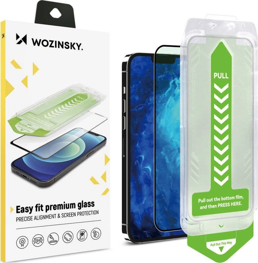 9H tempered glass with mounting frame