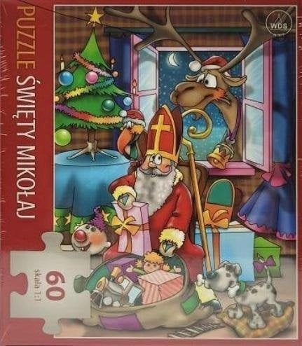 Puzzle 60 - Święty Mikołaj (