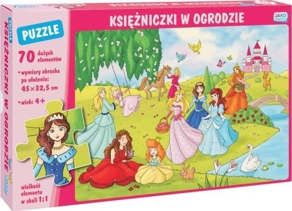 Puzzle 70 Princesses in the garden
