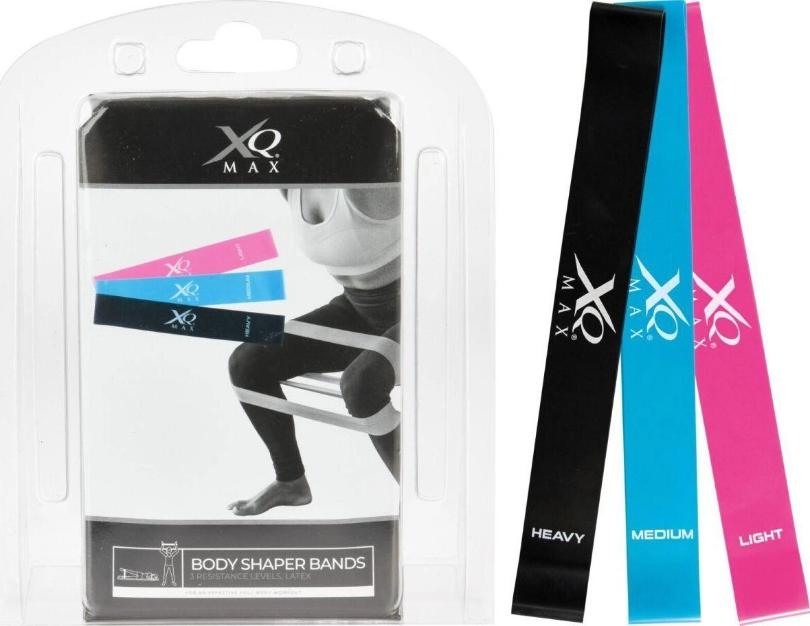 XQMax Mini Band various resistance levels