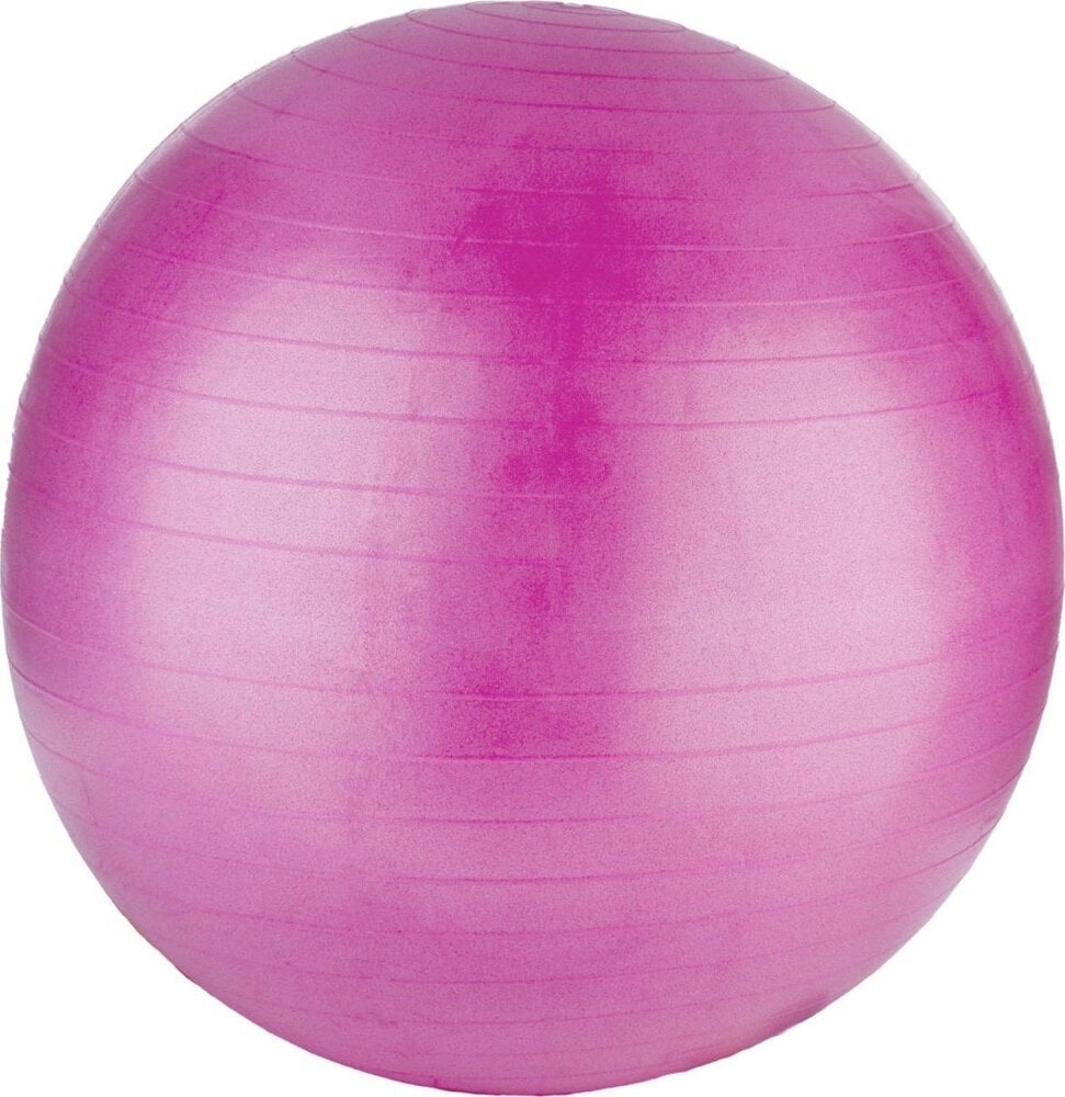 Fitness exercise ball 75cm antiburst pink
