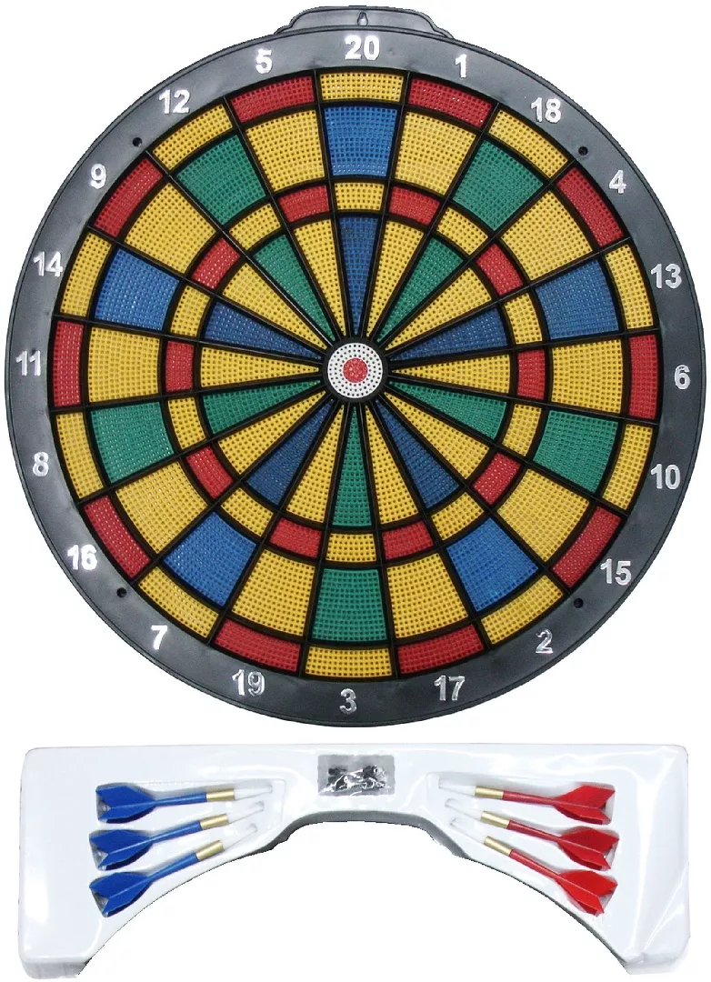 Zestaw Tarcza Soft Perforowana Dart Gra