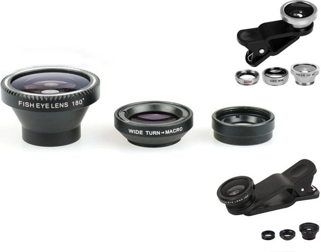 Xrec Obiektyw 3w1 (fish Eye ; Makro